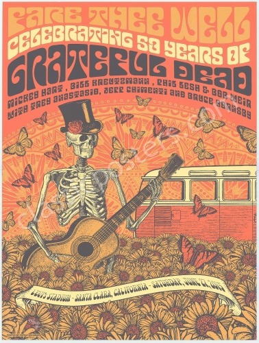 Attractive 2015 Grateful Dead Diptych