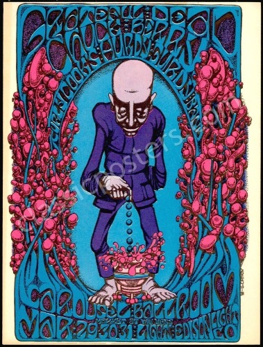 Scarce AOR 2.163 Grateful Dead Handbill