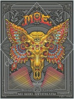 Signed 2018 Moe Red Rocks Poster