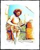 Signed A.J. Masthay Jerry Garcia Print