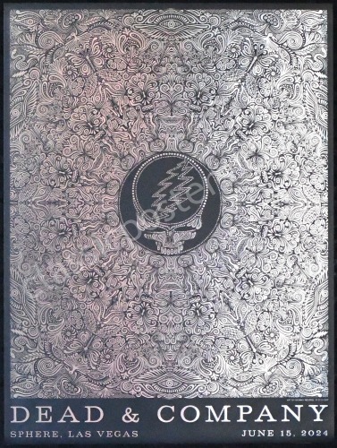 2024 Foil Dead & Company Sphere Poster
