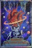 Rare Doodled Sessanta Los Angeles White Lava Foil Poster
