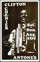 Clifton Chenier Antone&rsquo;s Poster