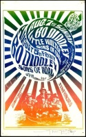 Scarce Signed FD-20 Bo Diddley Poster