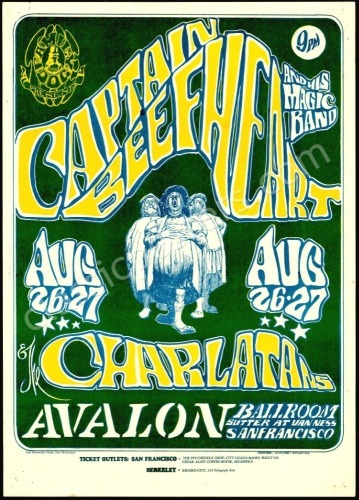 Original FD-23 The Charlatans Poster