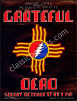 Interesting AOR 4.153 Grateful Dead Santa Fe Poster