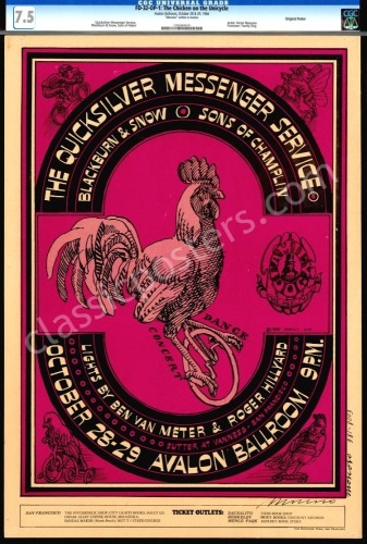 Signed FD-32 Chicken on a Unicycle Poster