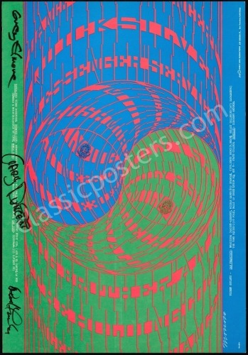 Band-Signed Original FD-68 Poster