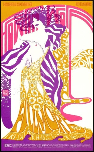 Three Original Bill Graham Posters for The Fillmore