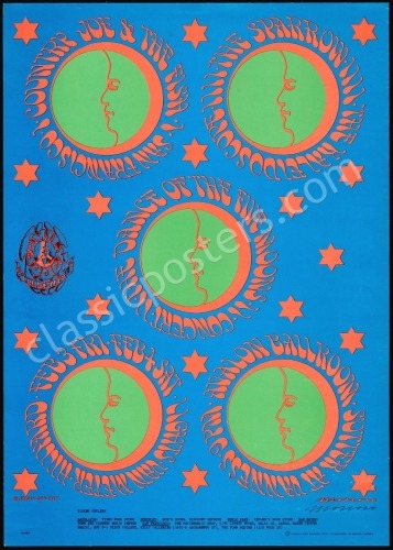 Signed Original FD-46 Five Moons Poster