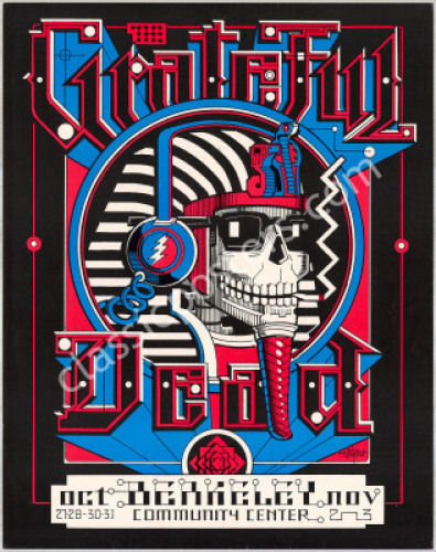 Wonderful Grateful Dead Berkeley Poster