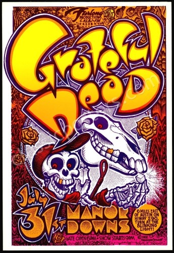 Popular AOR 4.159 Grateful Dead Poster