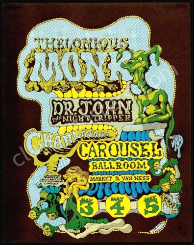 Three Scarce Posters Featured in The Art of Rock