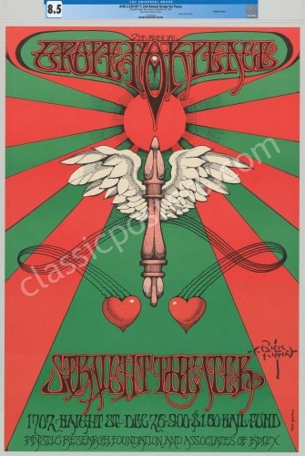 Wonderful Signed AOR 2.230 Grope for Peace Poster