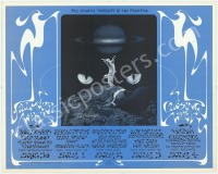 Signed Uncut BG-287 The Fillmore Closing Poster