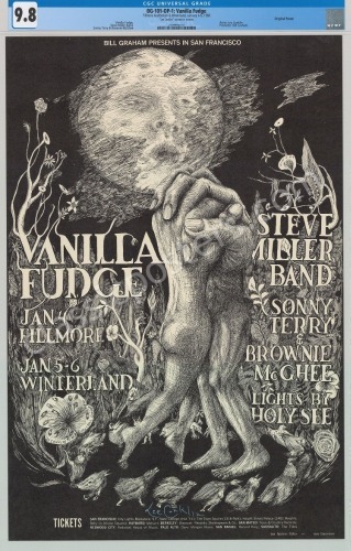 Original Near Mint Certified BG-101 Poster