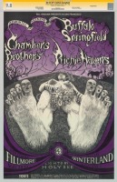 Superb Signed BG-122 Buffalo Springfield Poster