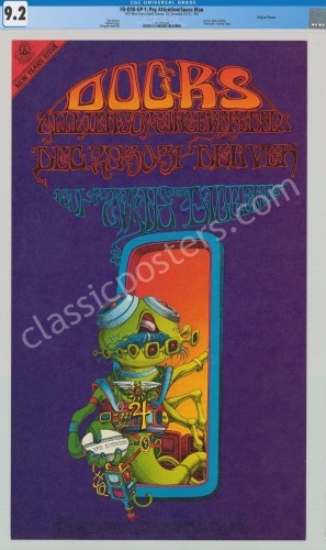 Scarce FD-D18 Denver The Doors Poster