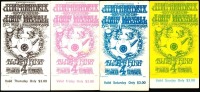 A Four-Piece BG-105 Jimi Hendrix Ticket Set