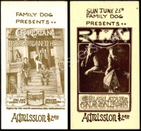 Two Scarce Family Dog Tickets