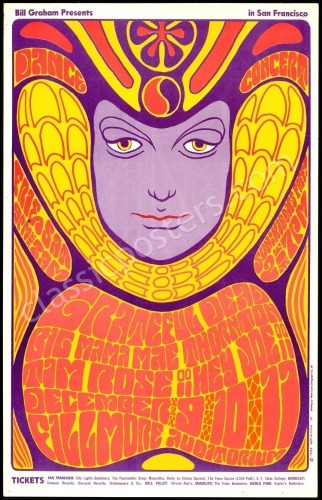 Original BG-41 Grateful Dead Poster
