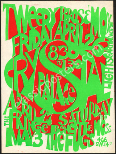 A Second Crystal Ballroom Portland Poster