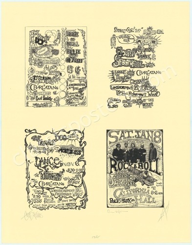 Signed Family Dog Tribute Handbill Poster