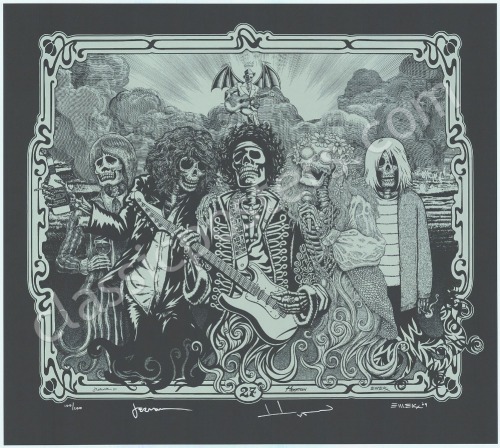 Black Glow Edition &ldquo;27 Club&rdquo; Poster