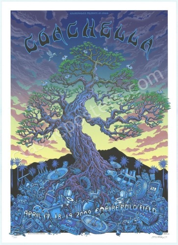 Beautiful 2009 Coachella Poster