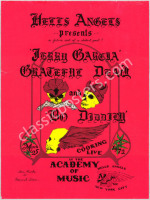 Rare AOR 4.222 Grateful Dead Bo Diddley Hells Angels Poster