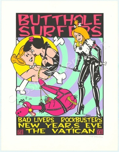A Pair of Frank Kozik Posters