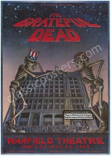 A Trio of Grateful Dead Posters