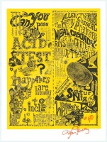 Signed AOR 2.4 Can You Pass The Acid Test Reprint Poster