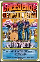 Creedence Clearwater Revival Seattle Poster