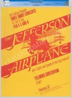 Stunning BG-1 Original Jefferson Airplane Poster