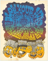 Rare VG-5 Blow Your Mind Vulcan Gas Poster