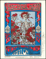 Beautiful Signed FD-26 Grateful Dead Handbill