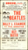 Rare 1963 Beatles Handbill