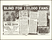 Blind Faith Houston Handbill