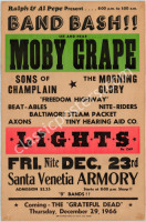 Rare Moby Grape Santa Venetia Armory Poster