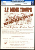 Rare AOR 2.33 San Francisco Mime Troupe Handbill