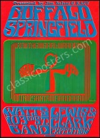 AOR 3.39 Buffalo Springfield Earl Warren Poster