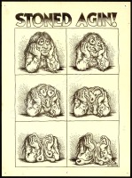 Two Stoned Agin Posters by R. Crumb