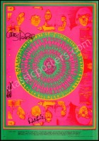 Band-Signed FD-53 Quicksilver Messenger Service Poster