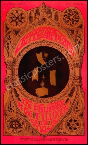 Two Bonnie MacLean Posters for The Fillmore