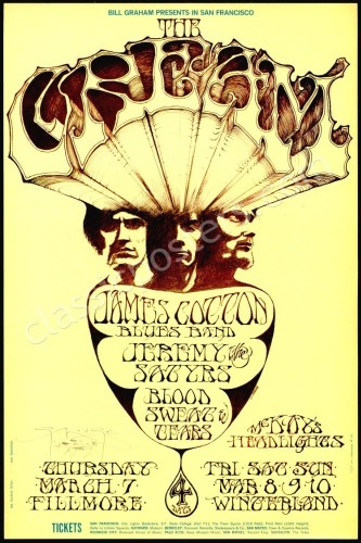 Signed Second Print BG-110 Cream Poster