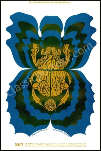 Five Original Bill Graham Posters