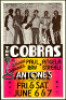 Colorful Antones Cobras Poster