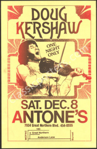 Doug Kershaw-Antones Poster