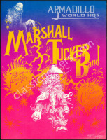 Colorful Marshall Tucker Armadillo Poster